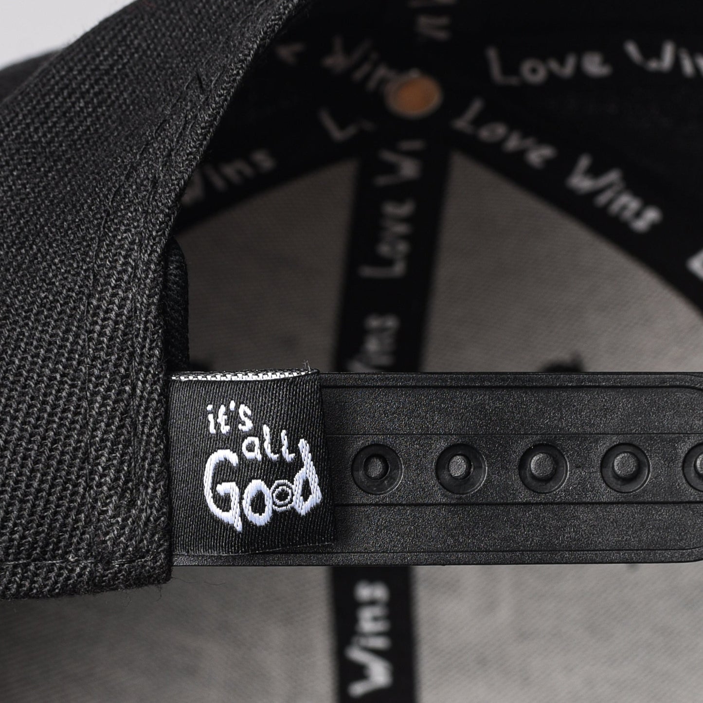 it's all God Snapback Hat