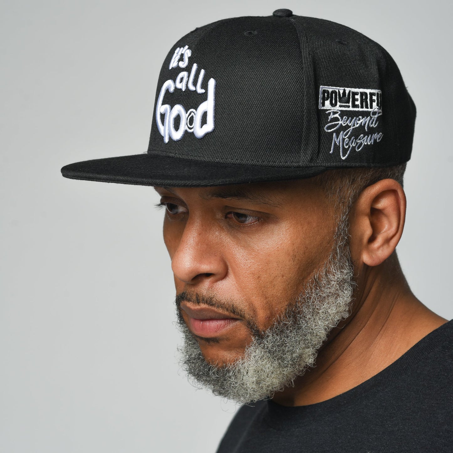 it's all God Snapback Hat