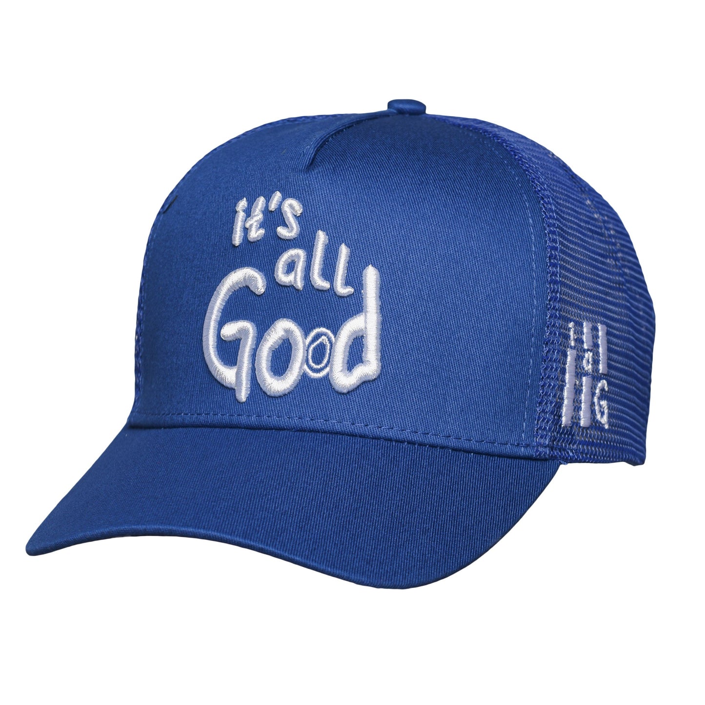 it's all God Trucker - Blue
