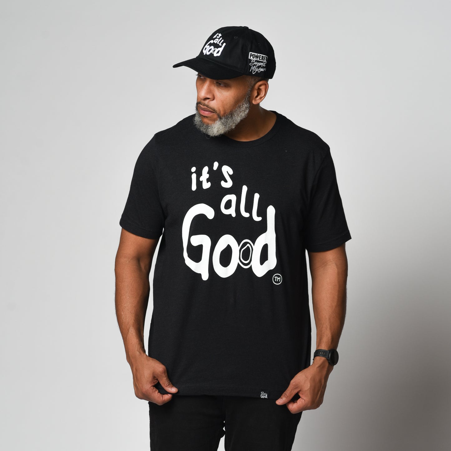 it's all God Tee - Heather Black
