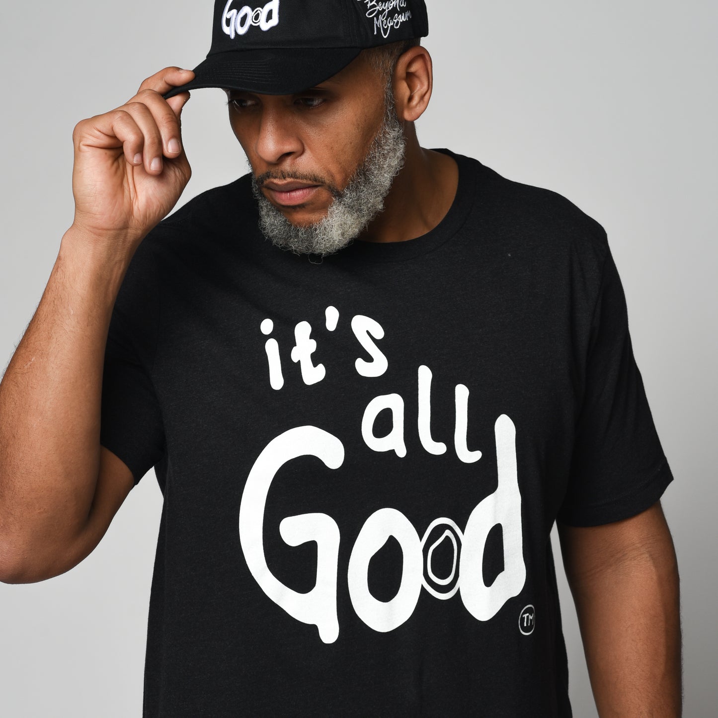 it's all God Tee - Heather Black