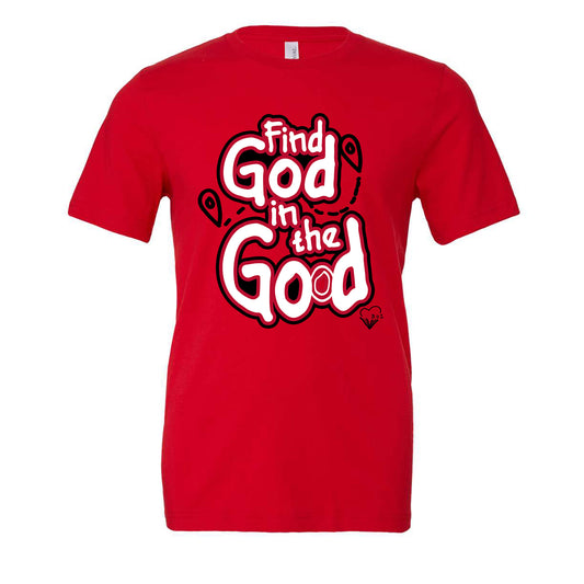 Find God Tee - Red